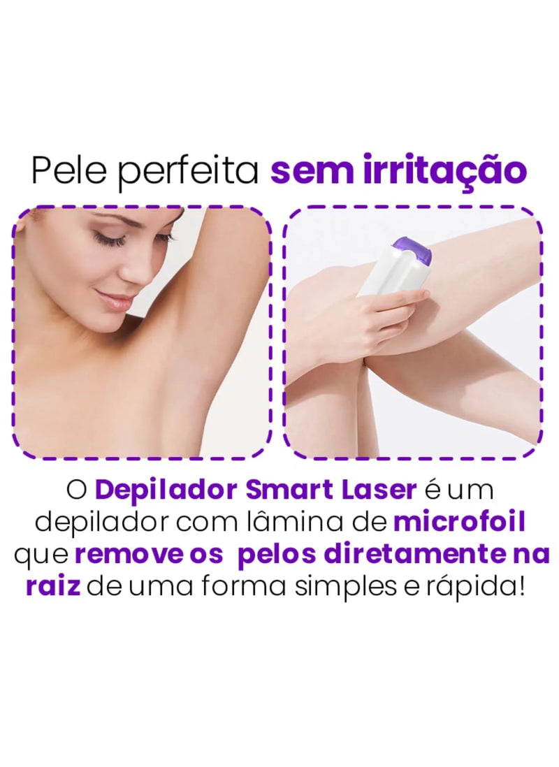 Mini Depilador Elétrico SoftGlam