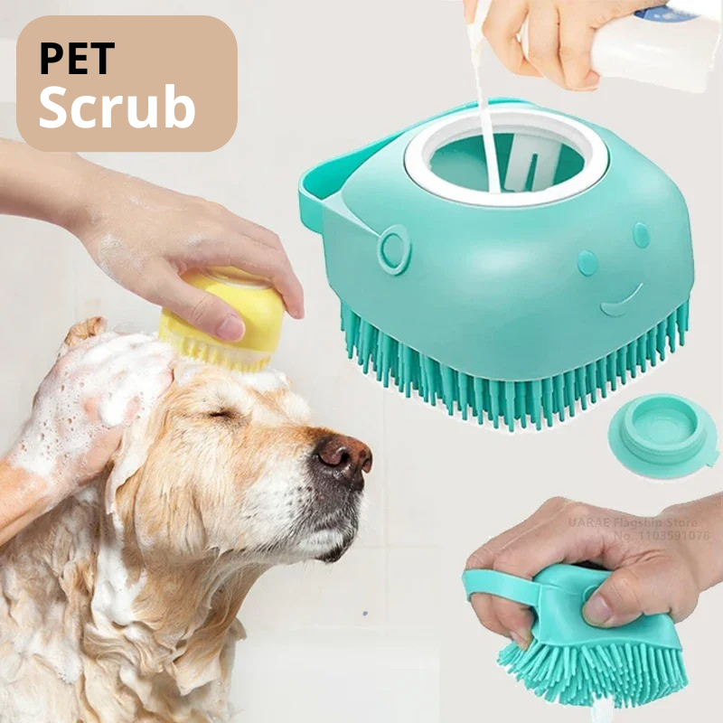 Escova de Banho e Massagem PetScrub