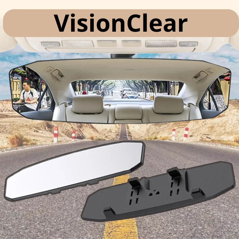 Retrovisor Angular Antirreflexo para Carro VisionClear