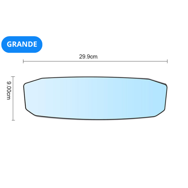 Retrovisor Angular Antirreflexo para Carro VisionClear